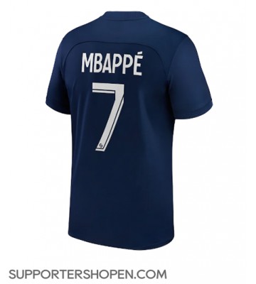 Paris Saint-Germain Kylian Mbappe #7 Hemma Matchtröja 2022-23 Kortärmad